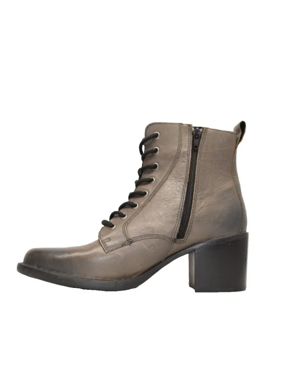 New! Born Women's Huntley Ankle Boots Moto Biker Boot 10 M Gray DD546 BR0066622